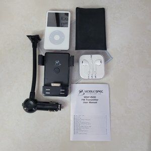 Apple iPod Video Classic Lot 5th Gen 30GB White MA444LL A1136 WORKS GREAT TESTED